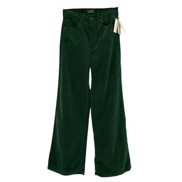 MOTHER The Ditcher Roller Zip Sneak Cord in Dark Green 24 - Picture 4 of 12